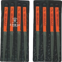 ツボサン ツボサン 組ヤスリ 8本組 刀刃 油目 KH00804 1S(8本)