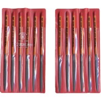 ツボサン ツボサン 組ヤスリ 12本組 刀刃 荒目