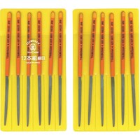 ツボサン ツボサン 組ヤスリ 12本組 刀刃 細目