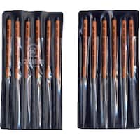 ツボサン ツボサン 組ヤスリ 12本組 刀刃 油目