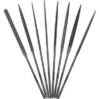 ツボサン ツボサン 精密ヤスリ 8本組 三角 #3(#6より荒い)