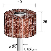 ミニモ Minimo クッションサンダー サンドペーパー入 放射#240 Φ40 EA5402 1本
