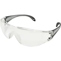アズワン AS 保護メガネLF302黒 ストラップ付き