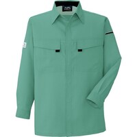コーコス信岡 コーコス 長袖シャツA3368 9 グリーン EL A33689EL 1枚