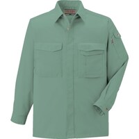 コーコス信岡 コーコス 長袖シャツJ568 9 グリーン 4L J56894L 1枚