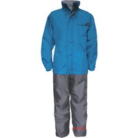 トオケミ トオケミ ハイブリッドレインスーツ ブルーM