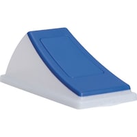 テラモト テラモト エコン ダストボックス#30透明 蓋 ブルー