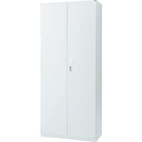 トラスコ中山 TRUSCO ユニット型壁面書庫 両開き 下置き専用 H2160 アジャスター付 ダイヤル錠 ホワイト UHW21BD 1台