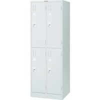 トラスコ中山 TRUSCO 手ぶらキーロッカー 4人用2列2段 608X515X1790 W色 WKL22 1台