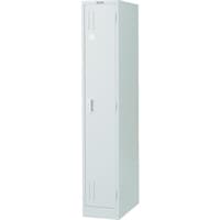 トラスコ中山 TRUSCO スタンダードロッカー 1人用 1列1段 シリンダー錠 ホワイト WL17 1台