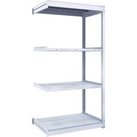 トラスコ中山 TRUSCO TUG型軽中量棚200kg連結 940X624XH1800 4段 TUG20063L4B 1台