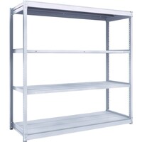 トラスコ中山 TRUSCO TUG型軽中量棚200kg単体 1840X624XH1800 4段 TUG20066L4 1台