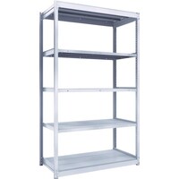 トラスコ中山 TRUSCO TUG型軽中量棚200kg単体 1240X624XH2100 5段 TUG20074L5 1台
