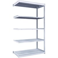 トラスコ中山 TRUSCO TUG型軽中量棚200kg連結 1240X624XH2100 5段 TUG20074L5B 1台