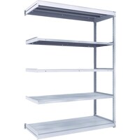 トラスコ中山 TRUSCO TUG型軽中量棚200kg連結 1540X624XH2100 5段 TUG20075L5B 1台