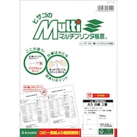ヒサゴ HISAGO FSC(R)認証 マルチプリンタ帳票 A5 白紙 2面 FSC2054 1冊(100枚)