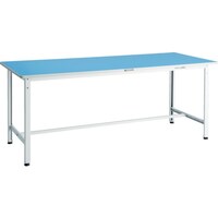 トラスコ中山 TRUSCO 軽荷重作業台(250kg)BE型 1500X600XH740 基本タイプ ホワイト色 BE1560W 1台