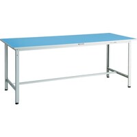 トラスコ中山 TRUSCO 軽荷重作業台(250kg)BE型 1800X750XH740 基本タイプ ホワイト色 BER1875W 1台