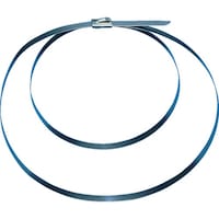 パンドウイットコーポ PANDUIT MLTタイプ 自動ロック式ステンレススチールバンド ダブルロックタイ SUS316 幅12.7mm 長さ1359mm MLT8DEH15Q316 1袋(25本)