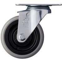 ハンマーキャスター ハンマー 静音旋回式エラストマー車輪(PPホイール・ボールベアリング)65mm