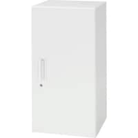 ダイシン DAISHIN 壁面収納庫 片開き型 上下兼用W450 ホワイト V44509H 1台