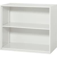 ダイシン DAISHIN 壁面収納庫 オープン型 上下兼用W800 ホワイト V84007K 1台