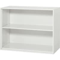 ダイシン DAISHIN 壁面収納庫 オープン型 上下兼用D400 ホワイト V94007K 1台