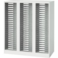 ダイシン DAISHIN 壁面収納庫 A4レターケース型 下置き専用D400 ホワイト V94011PSA 1台