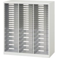 ダイシン DAISHIN 壁面収納庫 B4レターケース型コンビ 下置き専用D400 ホワイト V94011PSDB 1台