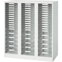 ダイシン DAISHIN 壁面収納庫 A4レターケースコンビ型 下置き専用D450 ホワイト V94511PSDA 1台