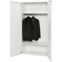 ダイシン DAISHIN 壁面収納庫 ロッカー型 下置き専用D450 ホワイト V94518HL 1台