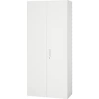 ダイシン DAISHIN 壁面収納庫 両開き型 下置き専用D450 ホワイト V94521H 1台