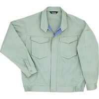 ミドリ安全 ミドリ安全 綿100%ブルゾン ライトグリーン 3L G366UE3L 1着