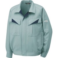 ミドリ安全 ミドリ安全 帯電防止 裏綿 ブルゾン グリーン 3L G626UE3L 1着