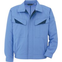 ミドリ安全 ミドリ安全 春夏 男女ペア長袖ブルゾン ライトブルー M