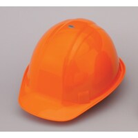 東洋物産工業 トーヨーセーフティ ヘルメット オレンジ NO.1709