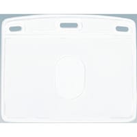 オープン工業 OP 名札用ケース ソフトタイプ ヨコID (10枚入)