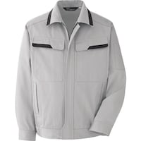 ミドリ安全 ミドリ安全 ベルデクセル 帯電防止 綿100%ブルゾン シルバーグレー 4L VE391UE4L 1着