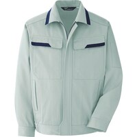 ミドリ安全 ミドリ安全 ベルデクセル 帯電防止 綿100%ブルゾン ライトグリーン 5L VE396UE5L 1着