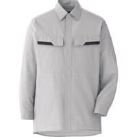 ミドリ安全 ミドリ安全 春夏 ベルデクセル 綿100%シャツ シルバーグレー S VES2401UES 1着