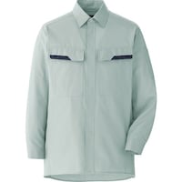 ミドリ安全 ミドリ安全 春夏 ベルデクセル 綿100%シャツ ライトグリーン LL VES2406UELL 1着