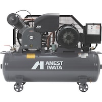 アネスト岩田 アネスト岩田 レシプロコンプレッサー(給油式) (タンクマウント・オイルタイプ) 50Hz 5.5kW 吐出空気量630L/min TLP55EG10M5 1台