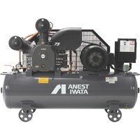 アネスト岩田 アネスト岩田 レシプロコンプレッサー(給油式) (タンクマウント・オイルタイプ) 60Hz 7.5kW 吐出空気量855L/min TLP75EG10M6 1台