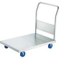トラスコ中山 TRUSCO オールステンレス台車 900X600 Φ100MC AS2100MC 1台