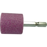 イチネンアクセス RELIEF 六角軸 軸付砥石 金属用(PA) 円筒型 φ25×25mm 27811 1個