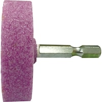 イチネンアクセス RELIEF 六角軸 軸付砥石 金属用(PA) 平型 φ50×13mm 27814 1個