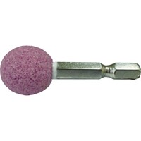 イチネンアクセス RELIEF 六角軸 軸付砥石 金属用(PA) 球型φ19mm 27818 1個