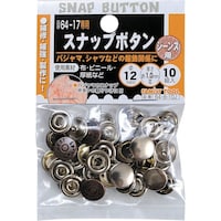 イチネンアクセス ファミリーツール スナップセット 12mm 10組入