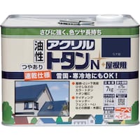 ニッペホームプロダクツ ニッぺ アクリルトタンN屋根用 7kg なす紺 HSF5067