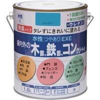 ニッペホームプロダクツ ニッぺ 水性つやありEXE 1.6L マリンブルー HSU1121.6